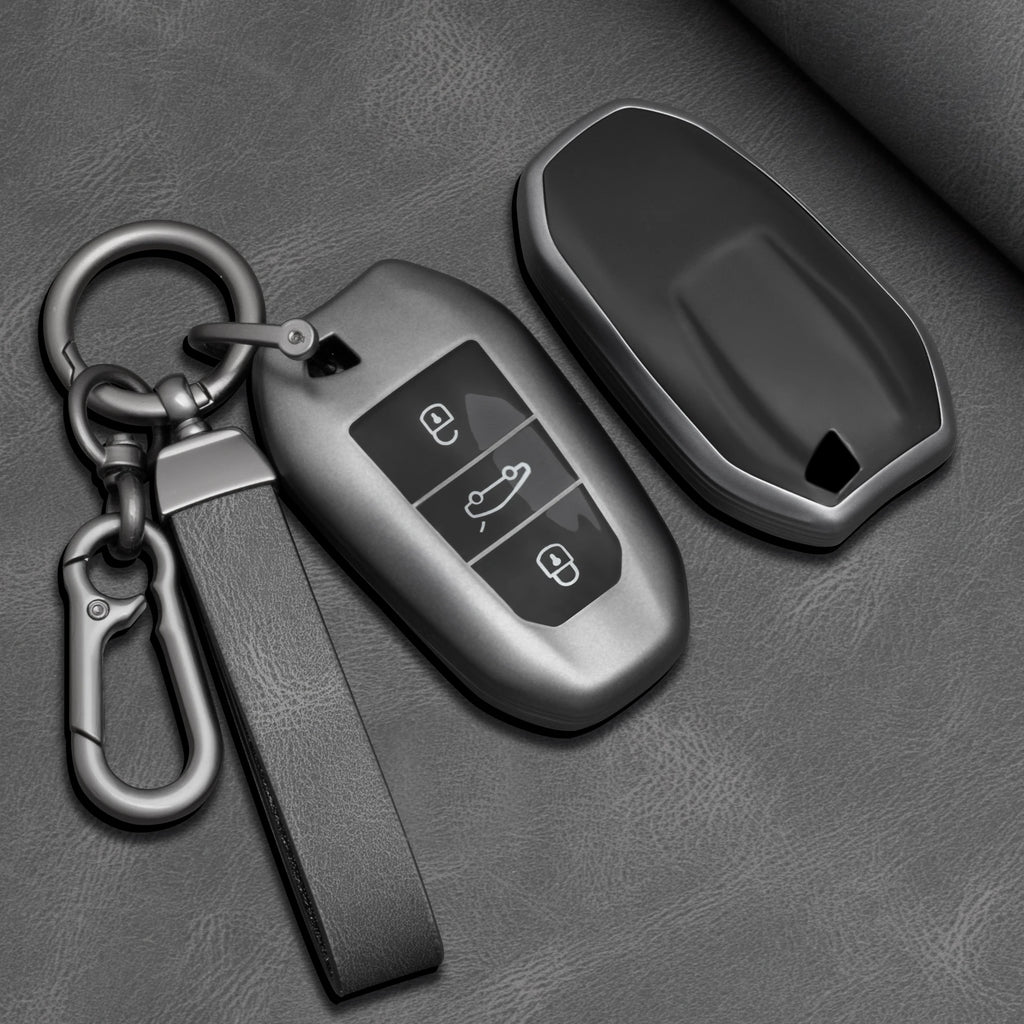 TPU Car Key Fob Cover for Peugeot 308, 408, 508, 2008, 3008, 4008 & 5008; Citroen C4, C4L, C6, C3-XR & Picasso; DS3, DS4 & DS5