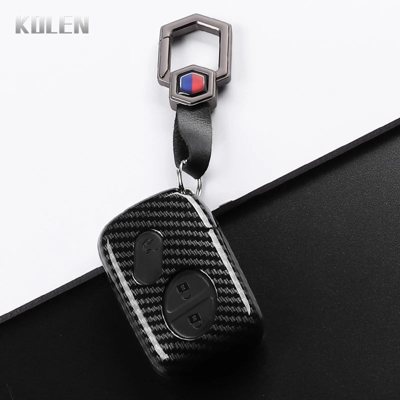 Car Key Cover Compatible with Lexus GS430 ES350 GS350 LX570 IS350 RX350 IS250 – Carbon Fiber Style