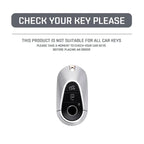 Car Key Cover Compatible with Mercedes-Benz C E S Class GLC GLB CLA CLS W223 W214 W206 X254 S400 S450 S480 – Carbon Fiber Style