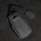Suede Remote Key Fob Cover Compatible with Audi A4, B9, A5, A6, 8S, 8W, Q5, Q7, 4M, S4, S5, S7, TT, TTS, TFSI