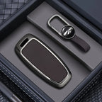 Alloy Style Car Key Case Cover Shell Fob for Audi A3 A4 B9 A6 A7 4K A8 E-tron Q5 Q8 C8 D5 SQ8 Protector Shell Fob Accessories