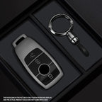 Black Warrior-Style TPU Car Key Fob Cover for Mercedes-Benz E-Class W213 (2017), E200, E260, E300, E320, S-Class (2018), GLS & GLA