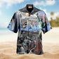 Barbecue Food Chicken Hawaiian Shirt Resort Outfit View For Warm Weather Events