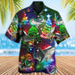 Shark Christmas Tree Hawaiian Shirt Design View For Resort Travel And Thoughtful Gifting