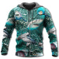 Shark Love Ocean Hoodie For Nautical Inspired Streetwear Weekend Trips And Comfort