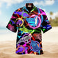 Tropical Lobster Hawaiian Shirt Print Closeup For Vacation Style