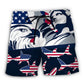 Independence Day Shark Americana Beach Shorts For Holiday Cruises And Lightweight Summer Style