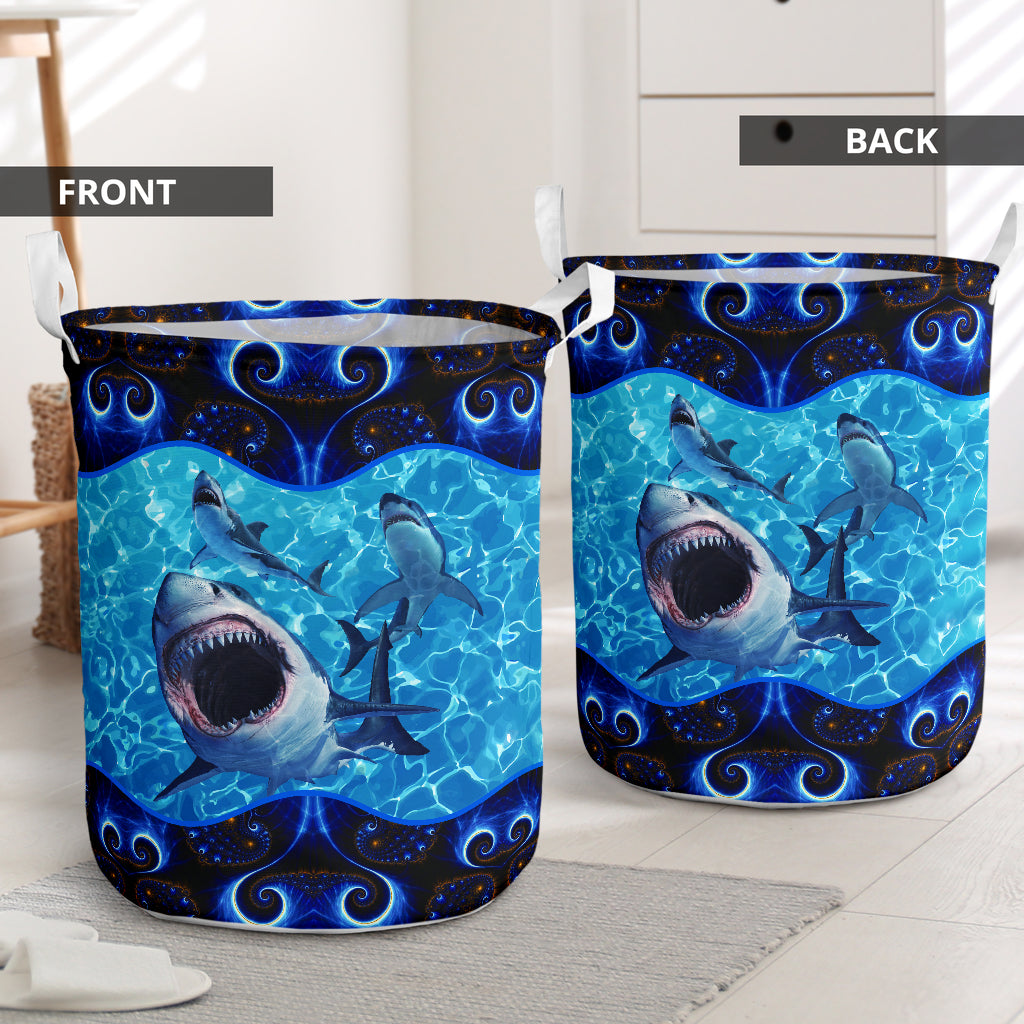 Shark Galaxy Laundry Basket For Room Home Organizer