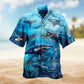 Windsurfing Adventure Graphic Hawaiian Shirt Print Closeup For Summer Travel
