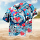Sharks Couple Hawaiian Shirt For Beach Days, Summer Outings, And Thoughtful Gift Giving