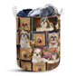 Shih Tzu Drawer Laundry Basket For Bathroom Bedroom Storage