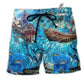 Ship Underwater Treasures The Forgotten Ships Beach Shorts For Seaside Summer Adventures