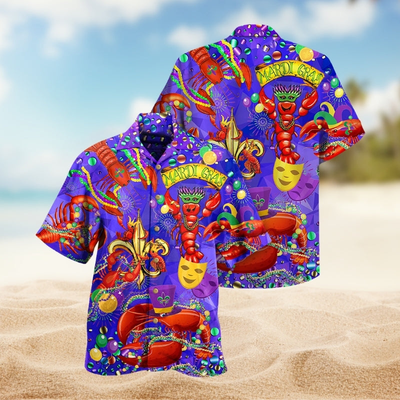 Festival Creative Pattern Hawaiian Shirt For Concert Lovers, Tropical Holidays, And Thoughtful Gift Giving