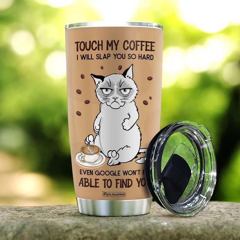 Cat Need Coffee Personalized 20 Oz Tumbler For Coffee Travel And Daily Drinks