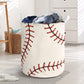 Baseball Simple Laundry Basket For Room Home Organizer