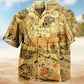 Skeleton Surfing Hawaiian Shirt For Island Vacations, Resort Wear, And Relaxed Seasonal Style