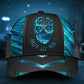 Skull Salty Beach Classic Cap For Vacations Festivals Parties And Everyday Outfits