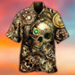 Steampunk Skull Amazing Hawaiian Shirt Design View For Resort Travel And Thoughtful Gifting