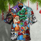 Vintage Skull Christmas Scary Hawaiian Shirt For Poolside Relaxation And Sunny Getaways