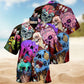 Skull Ice Cream Hawaiian Shirt For Fantasy Fans, Resort Trips, And Imaginative Summer Style