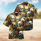 Skull Back To The Beginning Hawaiian Shirt For Island Parties Bold Artwork And Everyday Summer Style