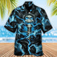Owl Knitting Hawaiian Shirt Detailed Pattern View For Island Holidays