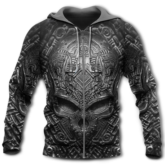 Black Dark Skull Leather Hoodie For Gothic Art Lovers Daily Wear And Weekend Adventures