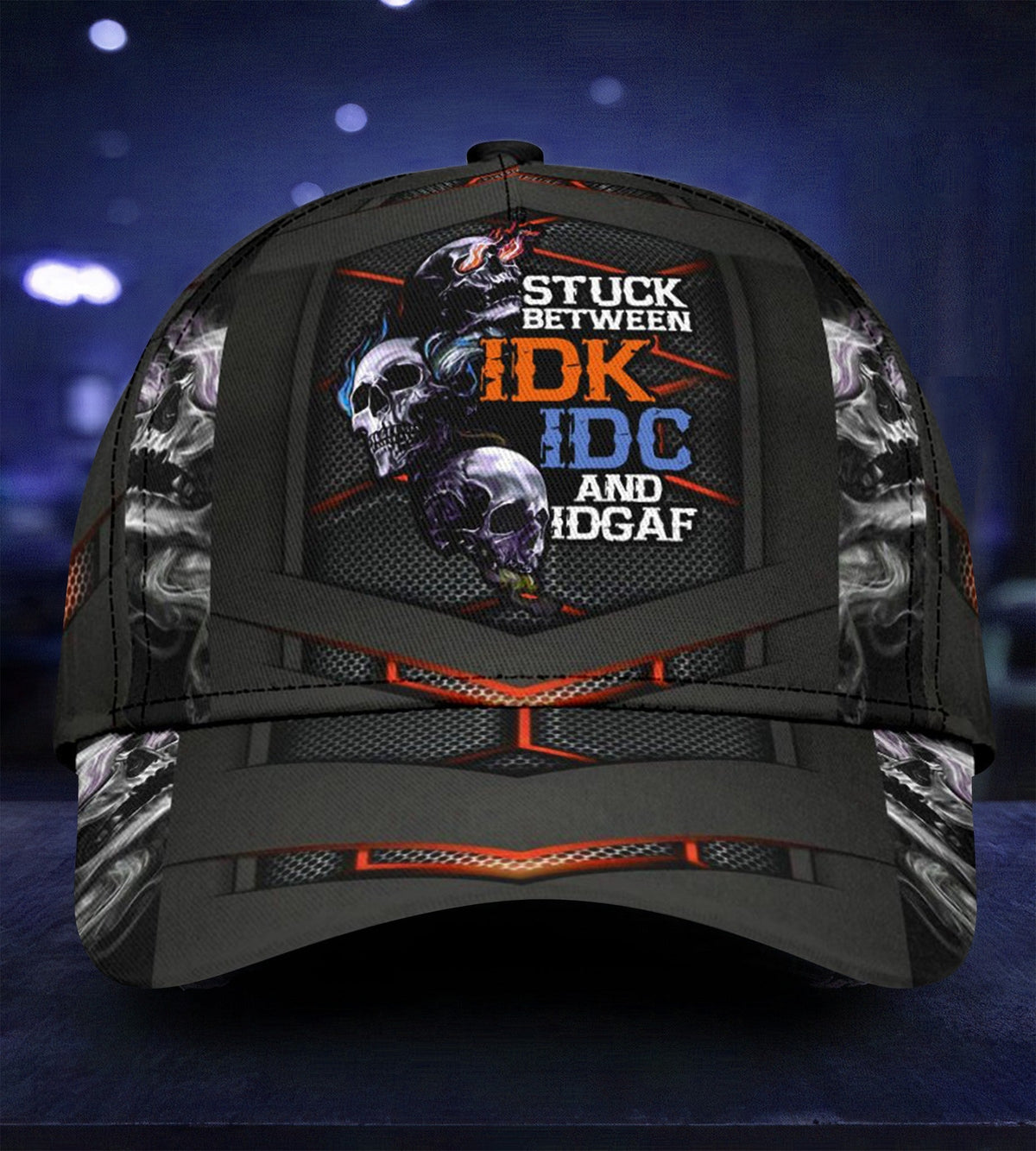 Skull Black Simple Classic Cap For Casual Events Beach Trips And Thoughtful Gifting