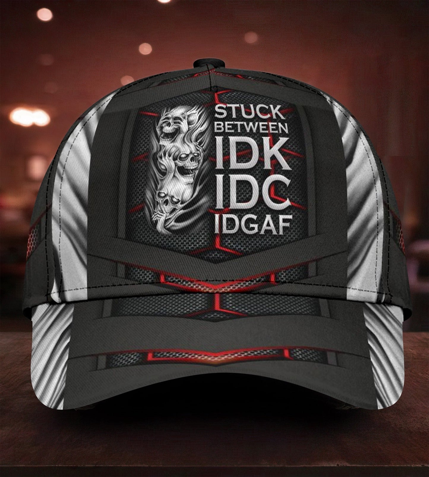 Skull Black Simple Classic Cap For Outdoor Adventures Festivals And Casual Wear