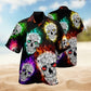 Classic Cattle Show Wild West Riders Hawaiian Shirt All Over Print Detail For Tropical Vacations