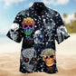Skull Diamond Shine Hawaiian Shirt For Island Vacations, Casual Events, And Distinctive Seasonal Style