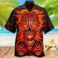 Flame Cute Skull Hawaiian Shirt With Detailed Graphic For Warm Weather Adventures Parties And Daily Comfort