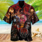 Skull Hawaiian Shirt With Detailed Graphic For Island Trips Summer Gatherings And Comfortable Daily Wear