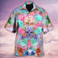 Skull And Ice Cream Hawaiian Shirt With Detailed Graphic For Resort Getaways Summer Adventures And Casual Gifting