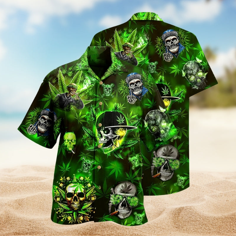 Creative German Shepherd Dog Hawaiian Shirt All Over Print Detail For Vacation Style