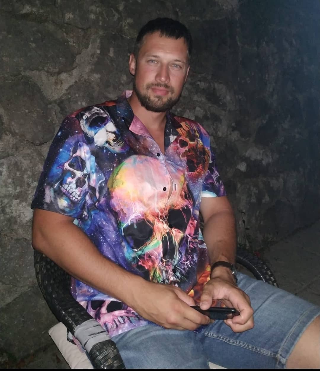 Skull Hawaiian Shirt For Coastal Trips Outdoor Events And Relaxed Summer Wear And Resort Style