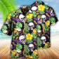 Skull Hawaiian Shirt With All Over Print For Warm Weather Adventures Parties And Daily Comfort