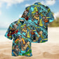 Skull Loves Skate Everyday Hawaiian Shirt For Summer Events Artistic Themes And Relaxed Casual Style