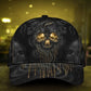 Skull Melting Dark Art Classic Cap For Comfortable Daily Wear Travel And Weekend Outings
