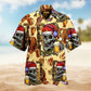 Festive Hippie Santa Christmas Hawaiian Shirt Relaxed Style View For Thoughtful Gifting
