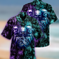 Skull Hawaiian Shirt With All Over Print For Tropical Getaways Outdoor Fun And Everyday Wear