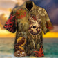 Skull Hawaiian Shirt With Detailed Graphic For Tropical Parties Vacation Travel And Casual Summer Style