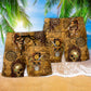 Skull Pirate Retro Beach Shorts For Summer Vacation And Coastal Travel