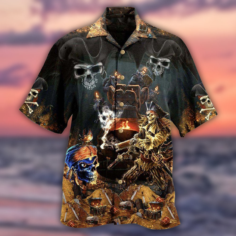 Skull Play Together Hawaiian Shirt For Beach Parties And Weekend Getaways