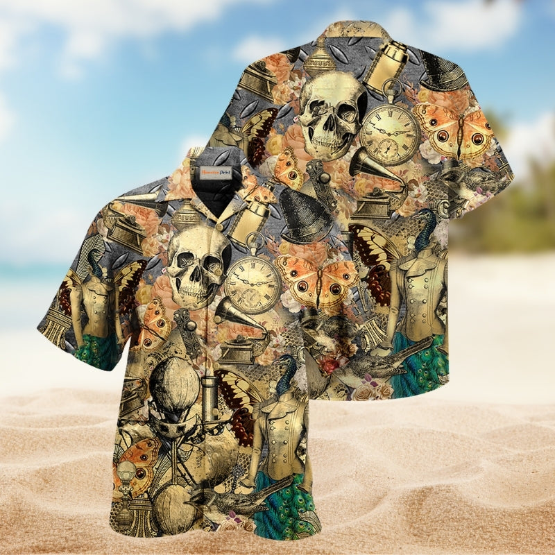 Barbecue Food BBQ Smoke Hawaiian Shirt Artwork View For Outdoor Gatherings