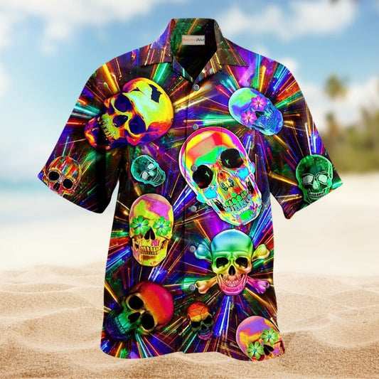 Funny Surfing Vacation Sport Hawaiian Shirt Fabric Pattern Detail For Resort Wear