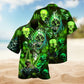 Dark Skull Hawaiian Shirt For Tropical Holidays, Outdoor Gatherings, And Everyday Comfort