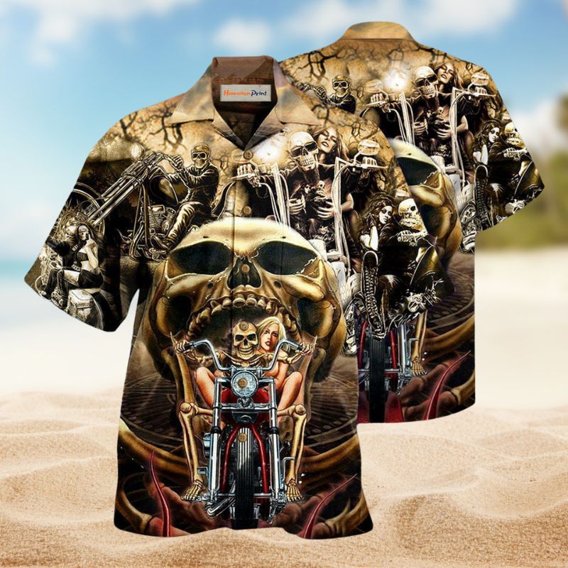 Skull Stay Wild Tame Hawaiian Shirt For Tropical Holidays, Outdoor Gatherings, And Everyday Comfort