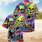 Skull Sweet Hawaiian Shirt For Tropical Holidays, Outdoor Gatherings, And Everyday Comfort