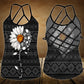 Skull Lady Hollow Tank Top For Workouts And Thoughtful Gifting